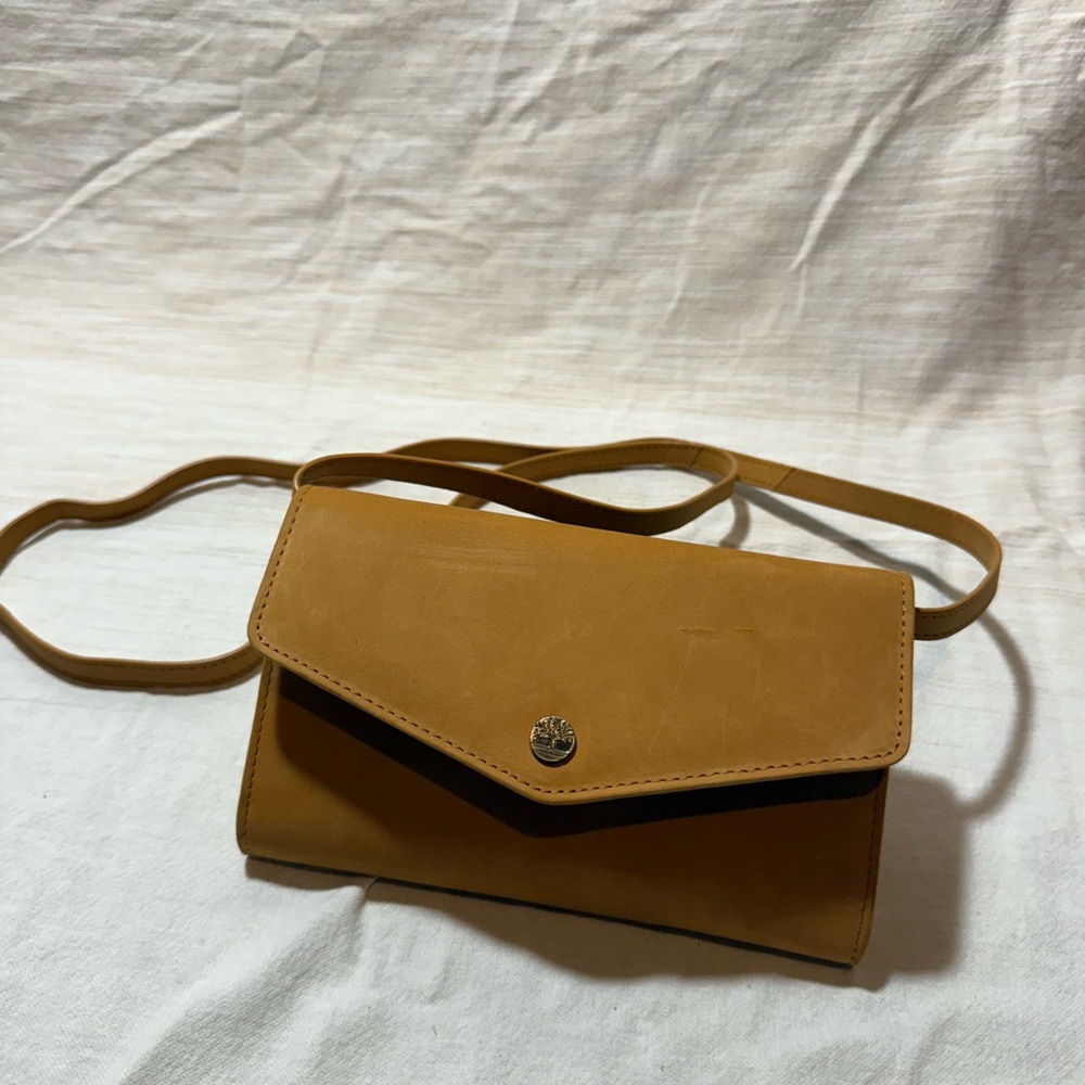 Timberland Leather Crossbody Bag